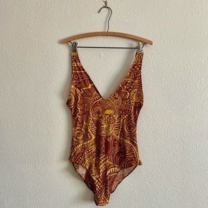 Jean Paul Gaultier vintage tribal swimsuit bikini